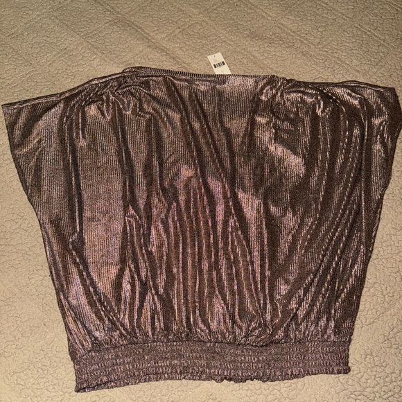 NWT Anthropologie Pilcro Shimmer Laurie Top size large - Picture 4 of 5